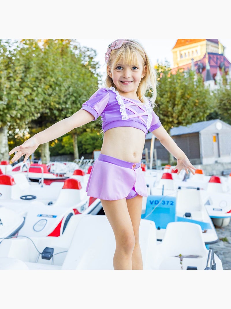 Costume da bagno 2 pezzi principessa | great pretenders | great pretenders Viola - Kiabi
