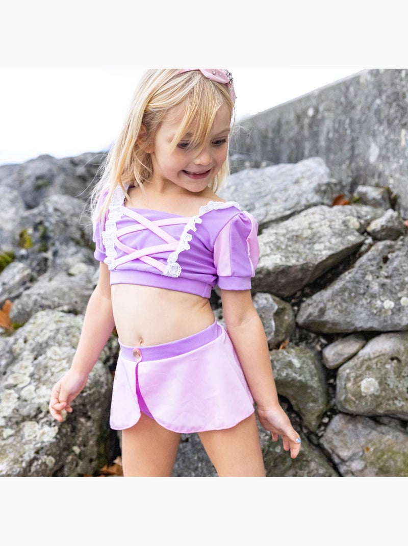 Costume da bagno 2 pezzi principessa | great pretenders | great pretenders Viola - Kiabi
