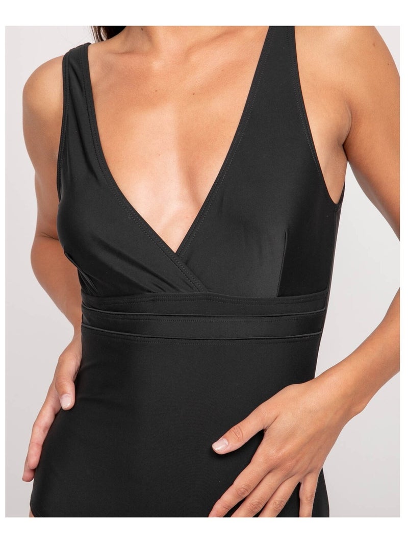 Costume da bagno a 2 pezzi in lurex GINNY Nero - Kiabi