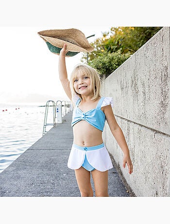 Costume da bagno a due pezzi bambina principessa | great pretenders | great pretenders