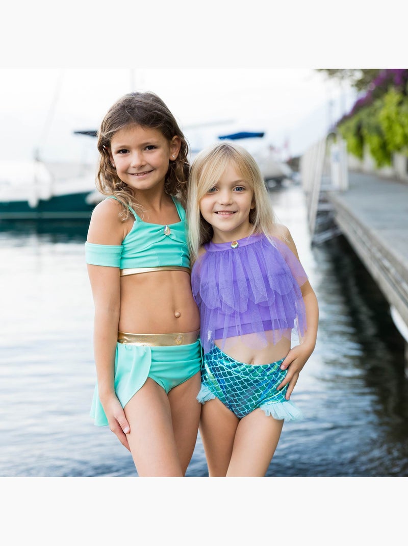 Costume da bagno a due pezzi principessa | great pretenders | great pretenders Verde - Kiabi