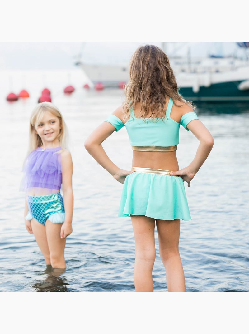 Costume da bagno a due pezzi principessa | great pretenders | great pretenders Verde - Kiabi