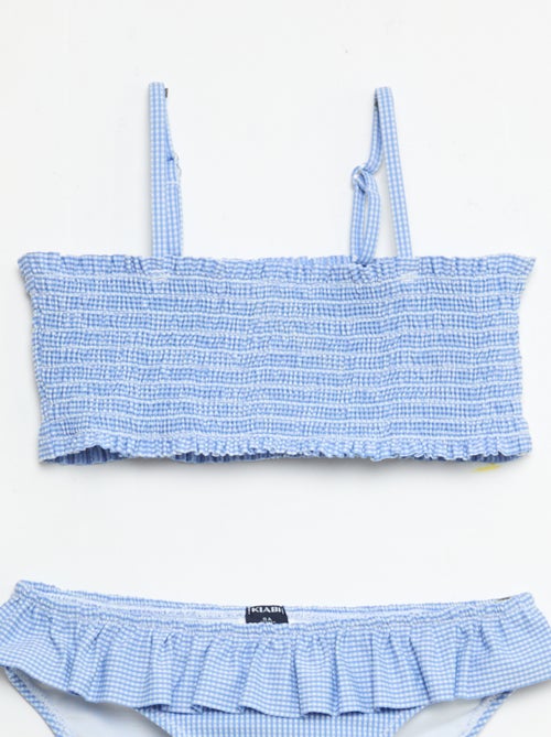 Costume da bagno a fantasia + volant - 2 pezzi - Kiabi