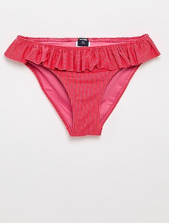 Costume da bagno a fantasia + volant - 2 pezzi