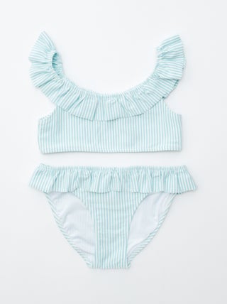 Costume da bagno a righe - 2 pezzi