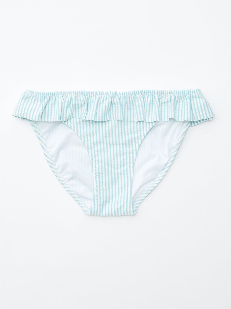 Costume da bagno a righe - 2 pezzi BLU - Kiabi