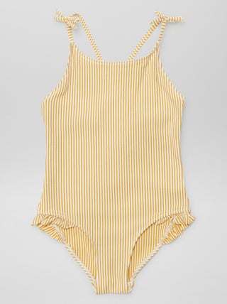 Costume da bagno a righe - Intero