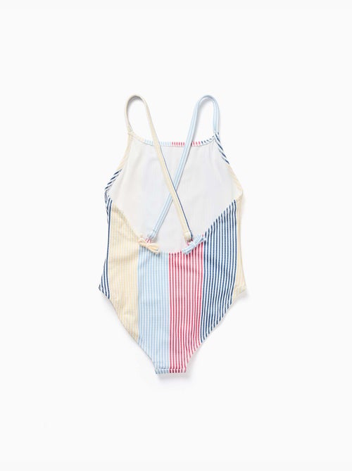 Costume da bagno a righe con spalline incrociate You&Me - Kiabi Costume da bagno a righe con spalline incrociate You&Me - Kiabi