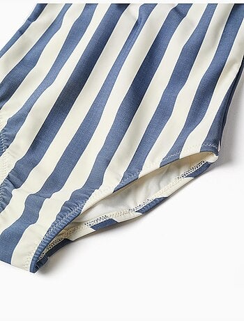 Costume da bagno a righe con volant You&Me