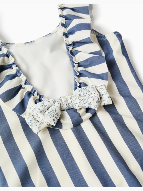 Costume da bagno a righe con volant You&Me - Kiabi