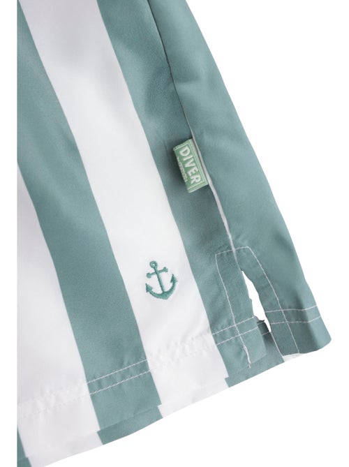 Costume da bagno a righe grandi da uomo DIVER - Kiabi Costume da bagno a righe grandi da uomo DIVER - Kiabi