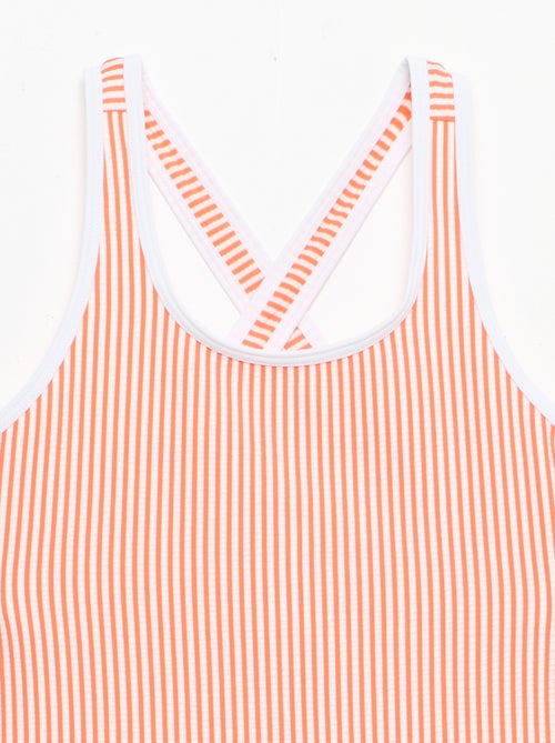 Costume da bagno a righe - Kiabi