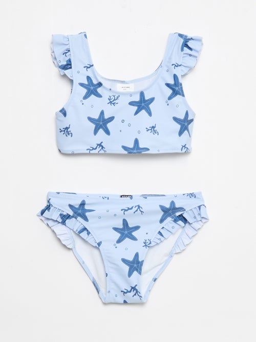Costume da bagno all-over - 2 pezzi - Kiabi