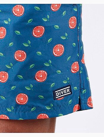 Costume da bagno arancione DIVER per uomo