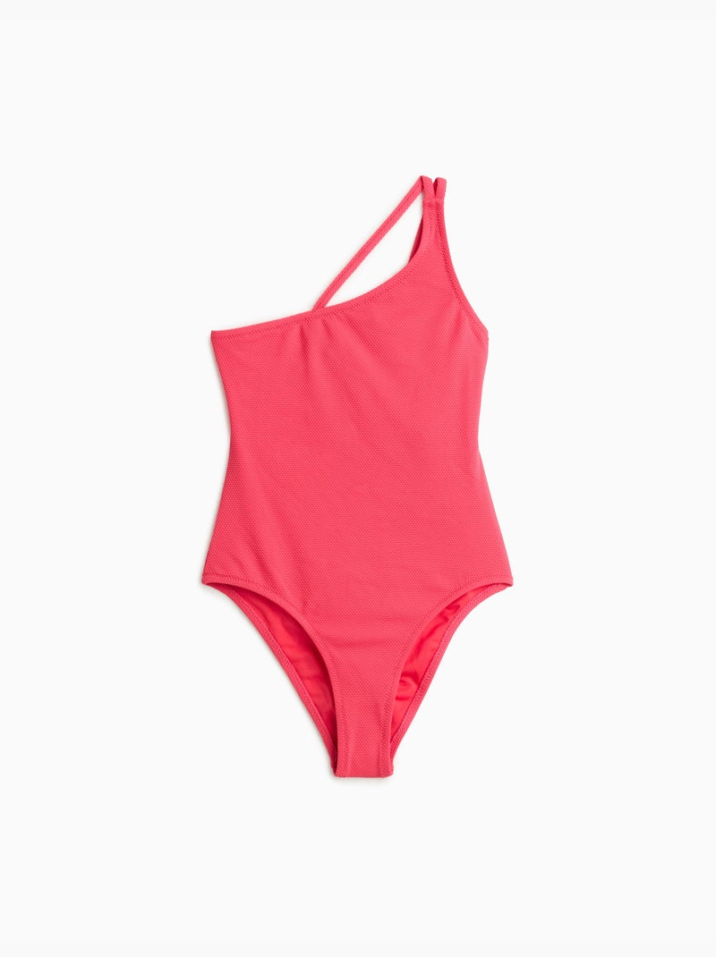 Costume da bagno asimmetrico, MO Fashion Rosa - Kiabi