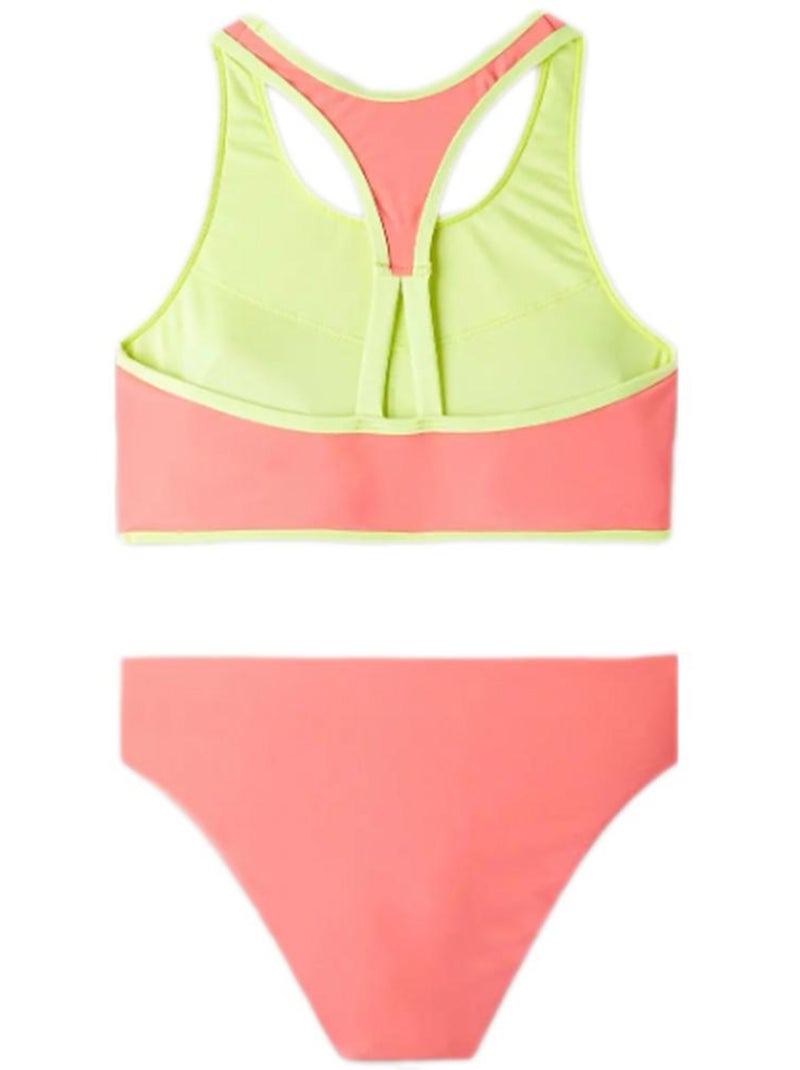 Costume da Bagno Bambina O'Neill Rosa/Verde - Kiabi
