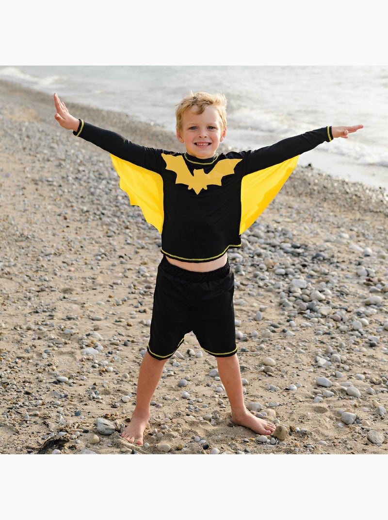 Costume da bagno bambino 2 pezzi supereroe | great pretenders | great pretenders Nero - Kiabi
