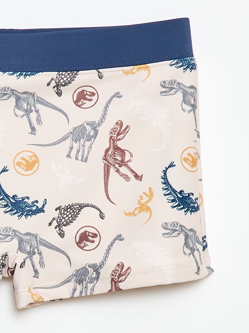 Costume da bagno boxer 'Jurassic World' Beige - Kiabi