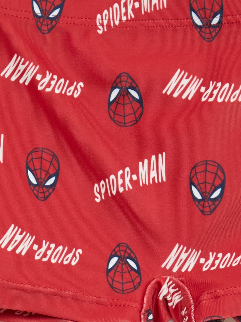 Costume da bagno boxer 'Marvel' 'Spider-Man' Rosso - Kiabi