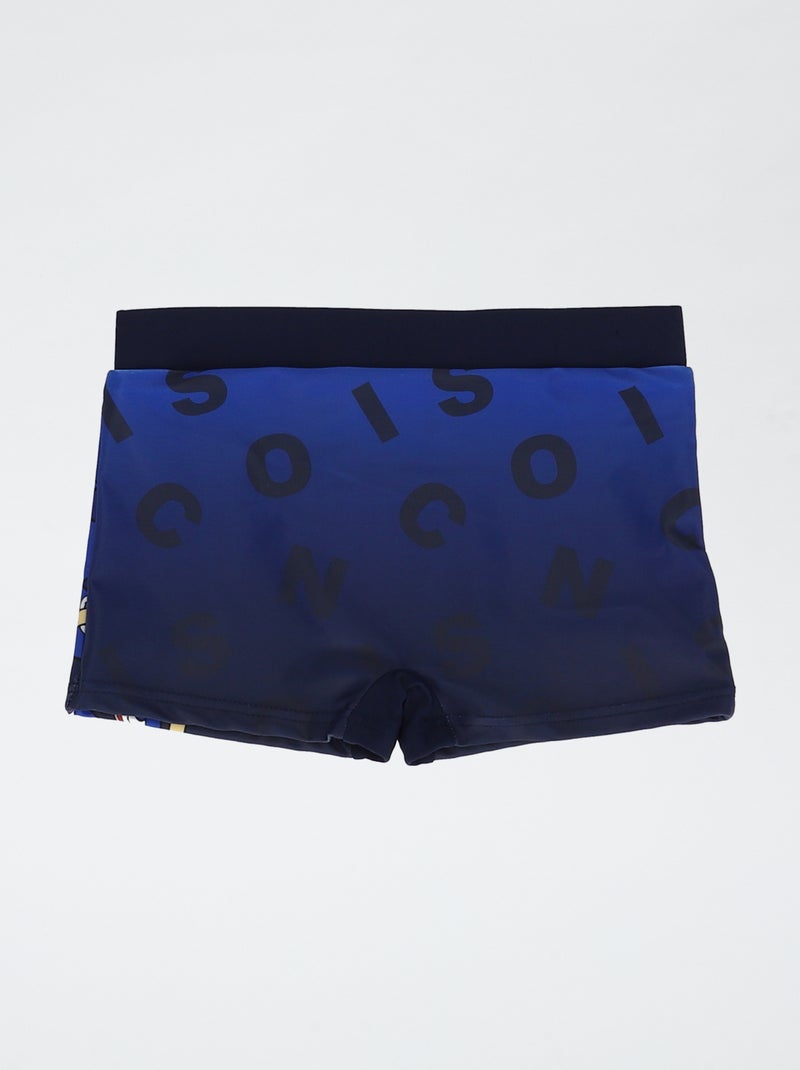 Costume da bagno boxer stampato 'Sonic' Blu - Kiabi