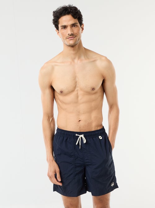 Costume da bagno con ampie tasche - Kiabi