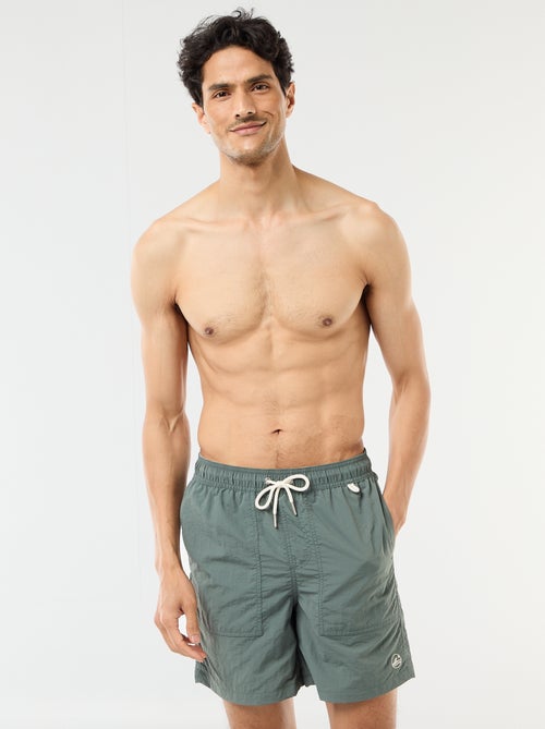 Costume da bagno con ampie tasche - Kiabi