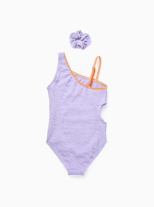 Costume da bagno con cut-out + elastico per capelli - Kiabi