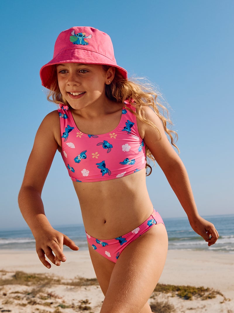Costume da bagno con fiocchi 'Stitch' 'Disney' - 2 pezzi ROSA - Kiabi
