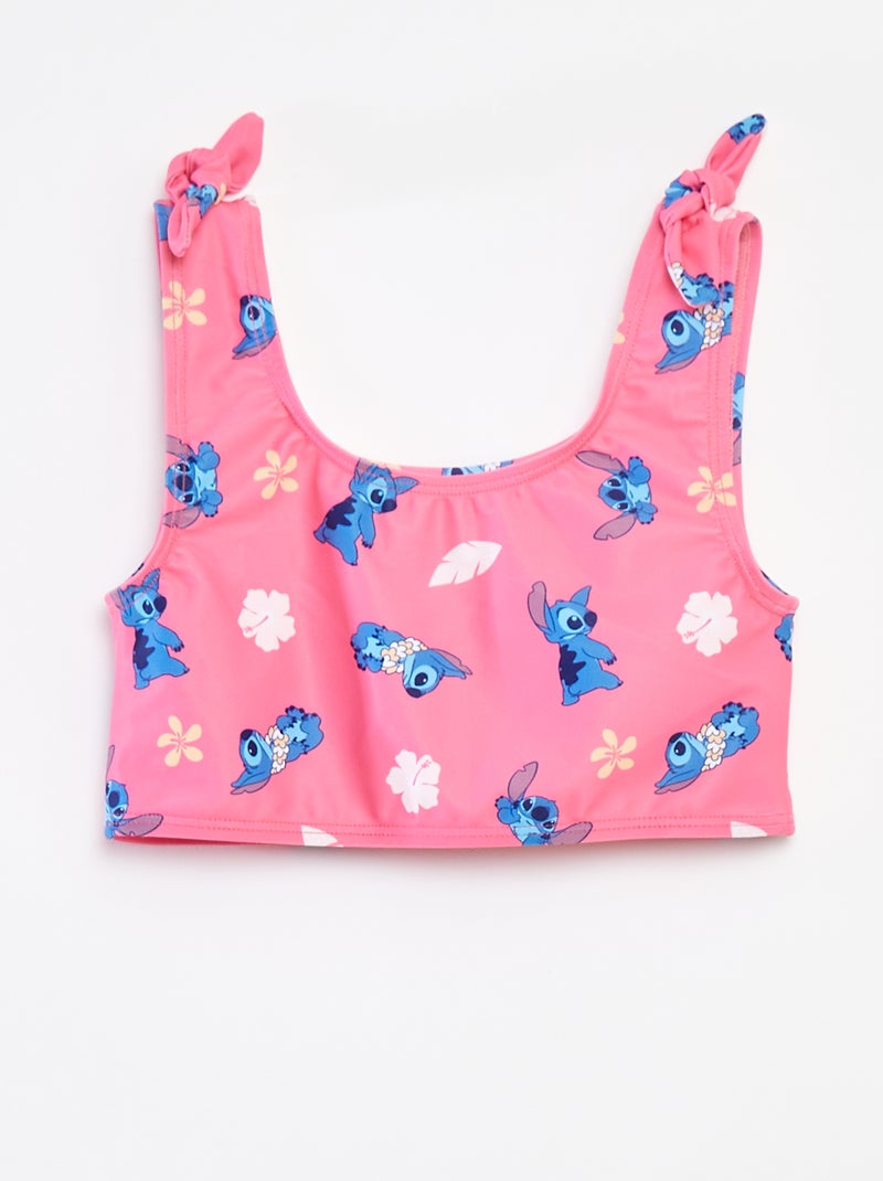 Costume da bagno con fiocchi 'Stitch' 'Disney' - 2 pezzi ROSA - Kiabi