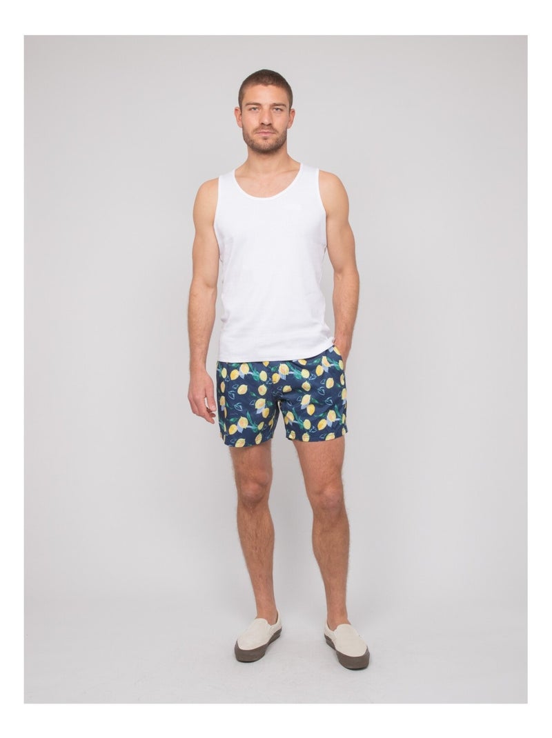 Costume da bagno con motivi GALICO Blu marino - Kiabi