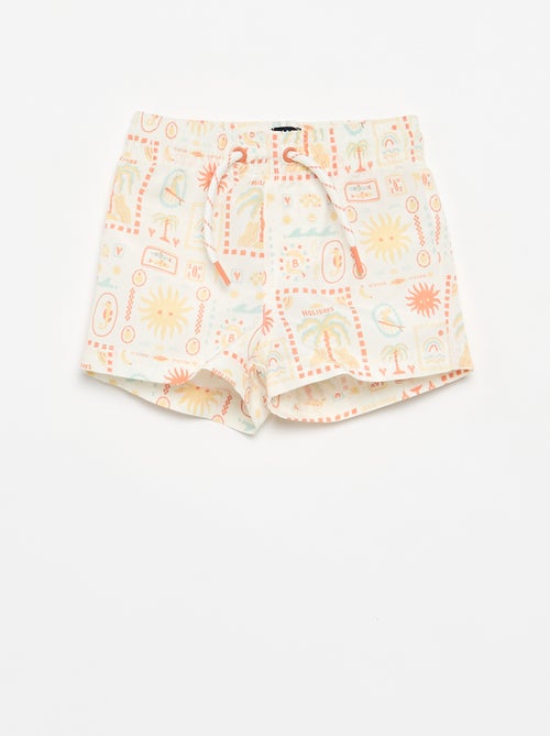 Costume da bagno con motivo - Kiabi