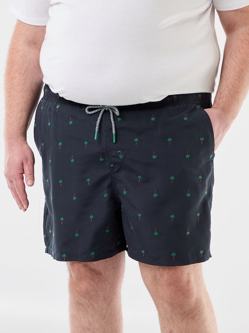 Costume da bagno con motivo Blu - Kiabi