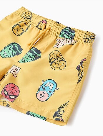 Costume da bagno con motivo Marvel e coulisse