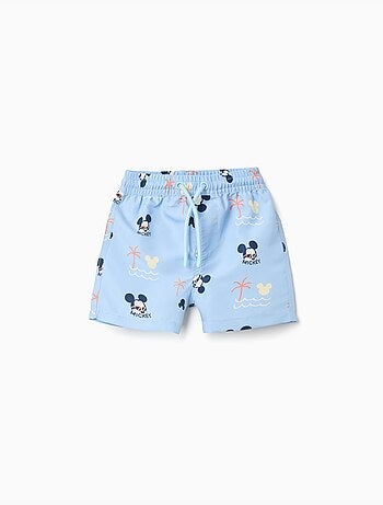 Costume da bagno con motivo Mickey e coulisse