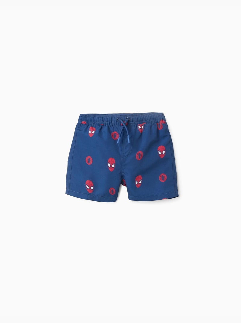 Costume da bagno con motivo Spider-Man e coulisse Blu scuro - Kiabi