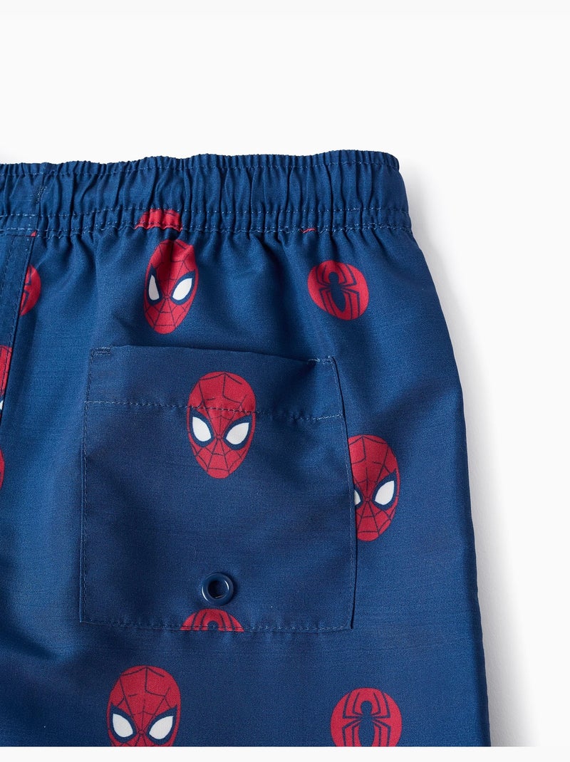 Costume da bagno con motivo Spider-Man e coulisse Blu scuro - Kiabi