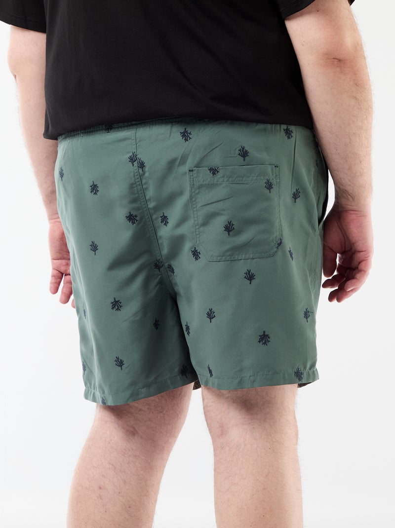 Costume da bagno con motivo Verde - Kiabi