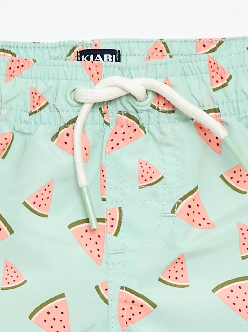 Costume da bagno con motivo Verde - Kiabi