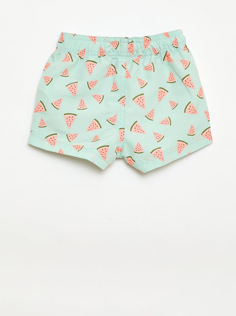 Costume da bagno con motivo Verde - Kiabi