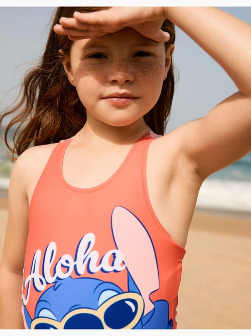 Costume da bagno con stampa Stitch e spalline incrociate - Kiabi