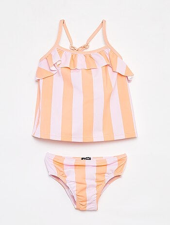 Costume da bagno con volant - 2 pezzi