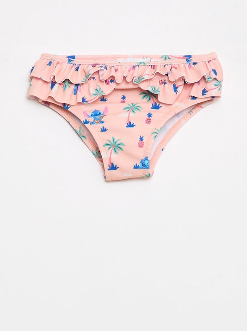 Costume da bagno con volant a fantasia - Kiabi