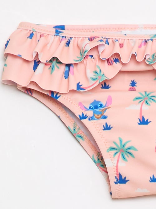 Costume da bagno con volant a fantasia - Kiabi