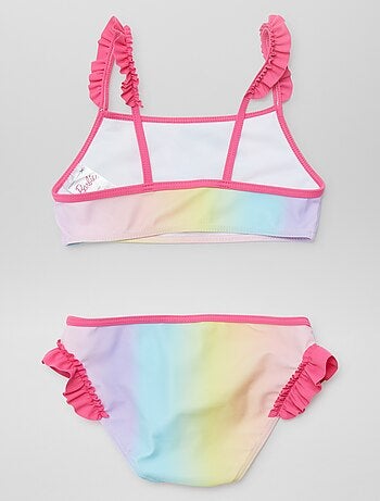 Costume da bagno con volant 'Barbie' - 2 pezzi