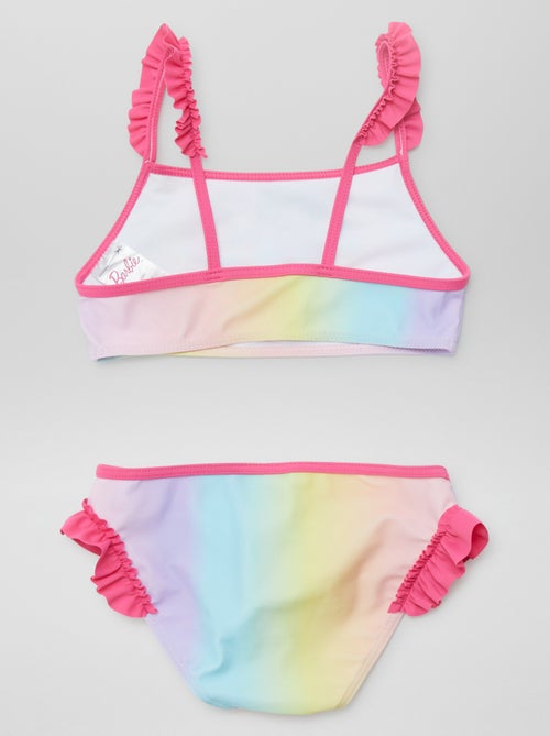 Costume da bagno con volant 'Barbie' - 2 pezzi - Kiabi