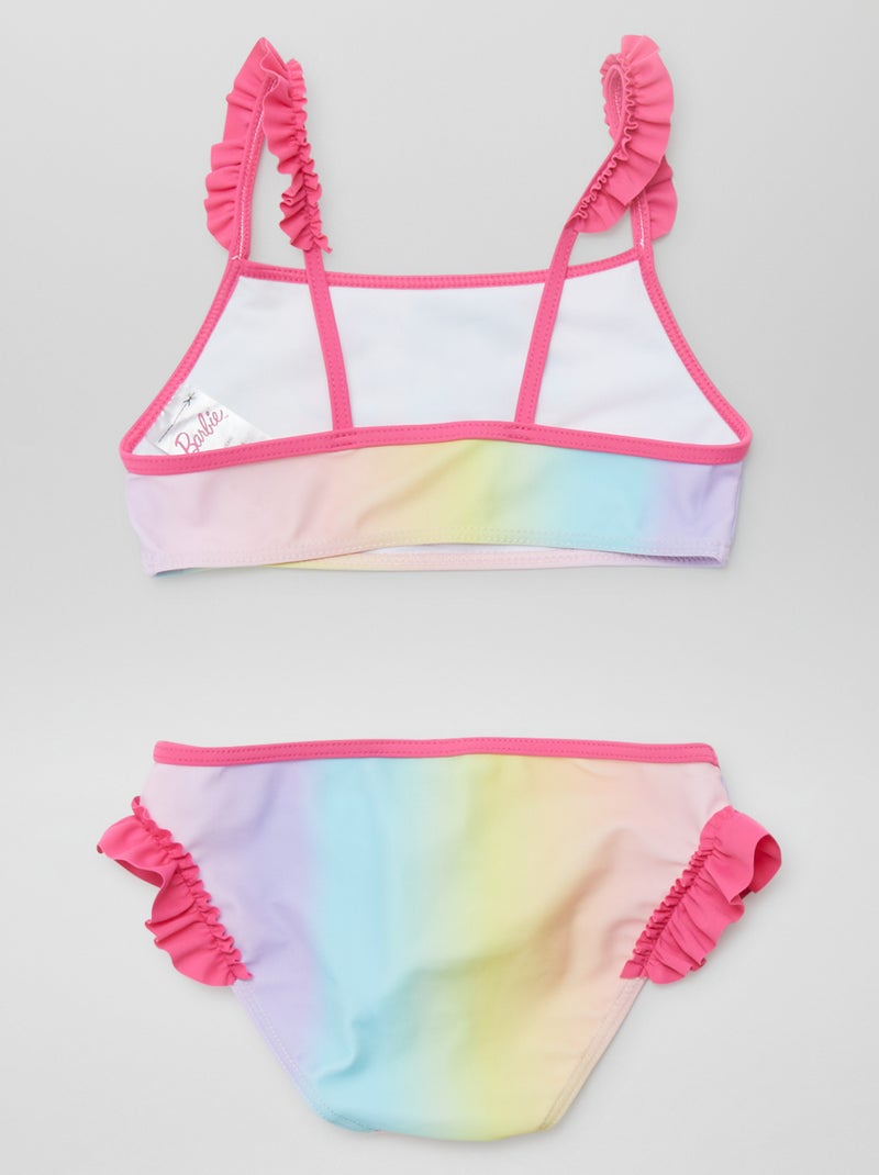 Costume da bagno con volant 'Barbie' - 2 pezzi BLU - Kiabi