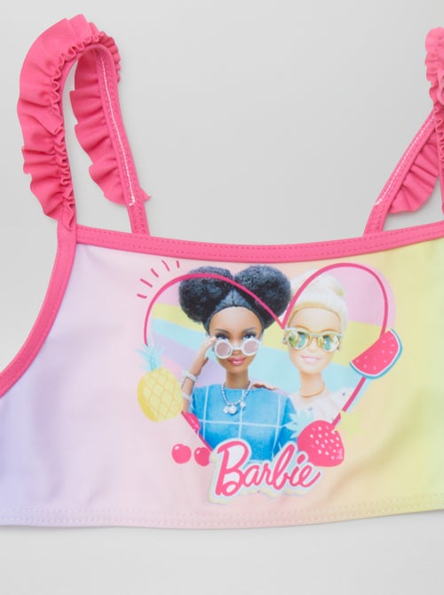 Costume da bagno con volant 'Barbie' - 2 pezzi - Kiabi