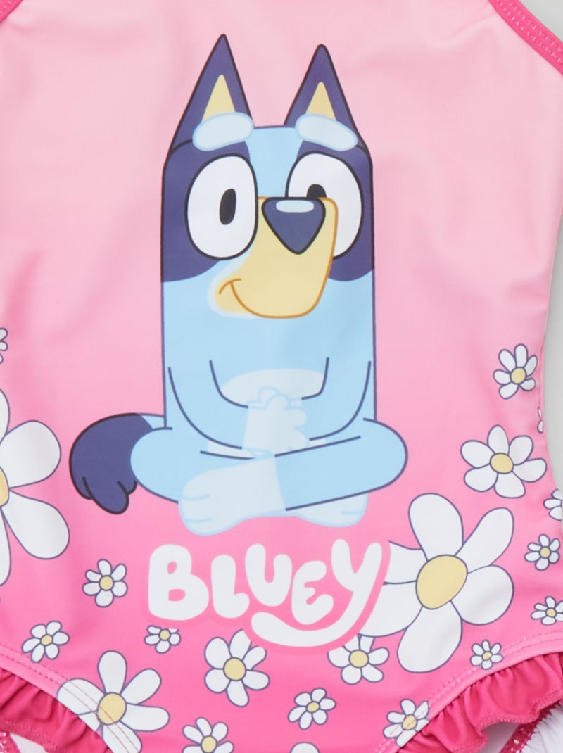 Costume da bagno con volant 'Bluey' - Intero BLU - Kiabi