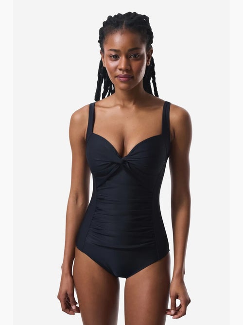 Costume da bagno corsetto arricciato modellante per addome e vita penti - Kiabi Costume da bagno corsetto arricciato modellante per addome e vita penti - Kiabi
