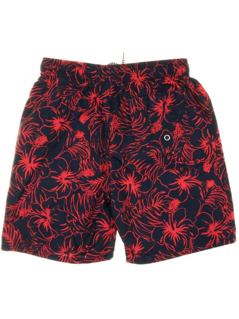 Costume da Bagno Corto Bambino Sun Project Blu Rosso - Kiabi